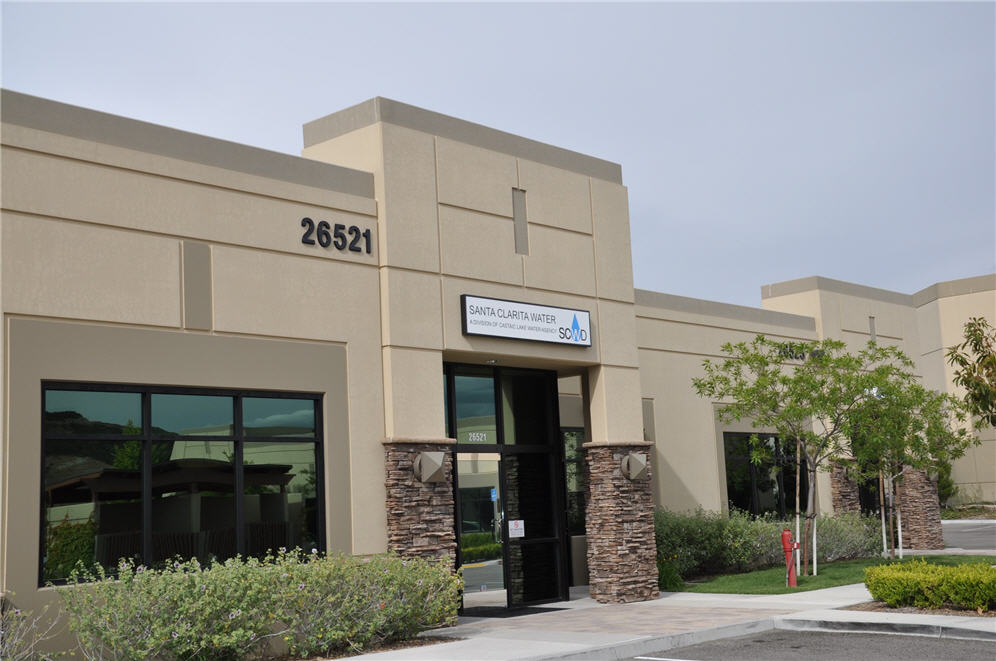 Entry to Santa Clarita Water Office