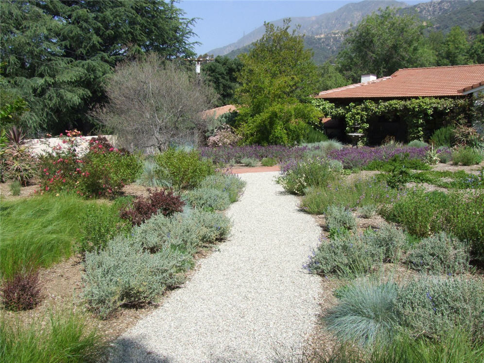 Garden and Mountain View