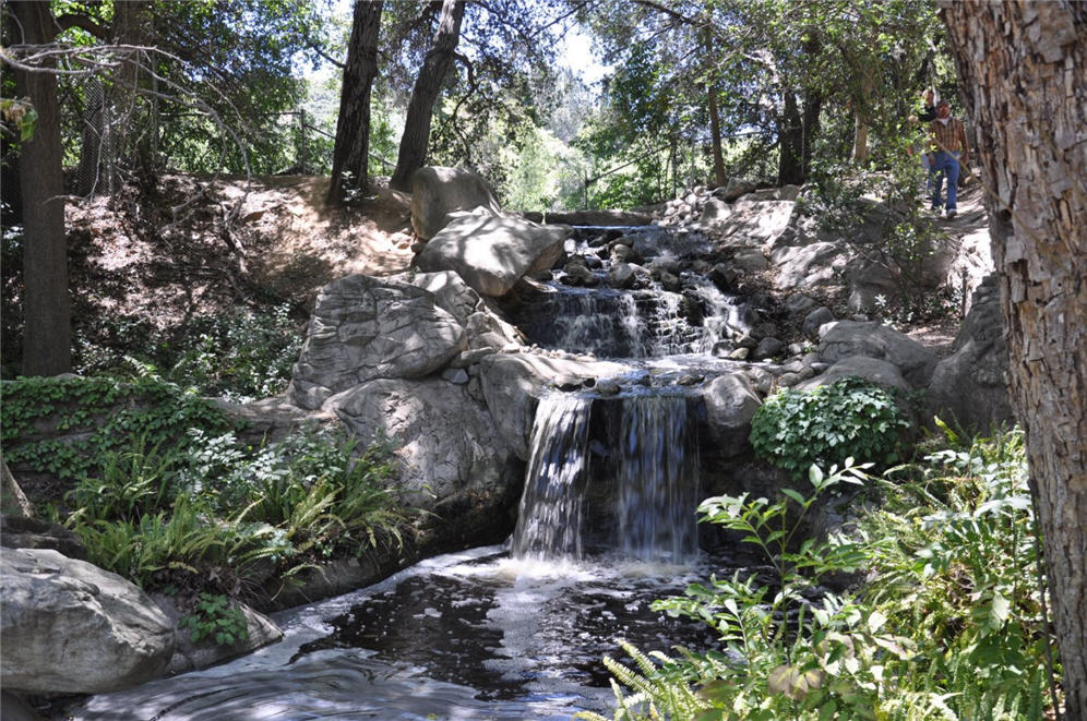 Water Fall at the Gardens